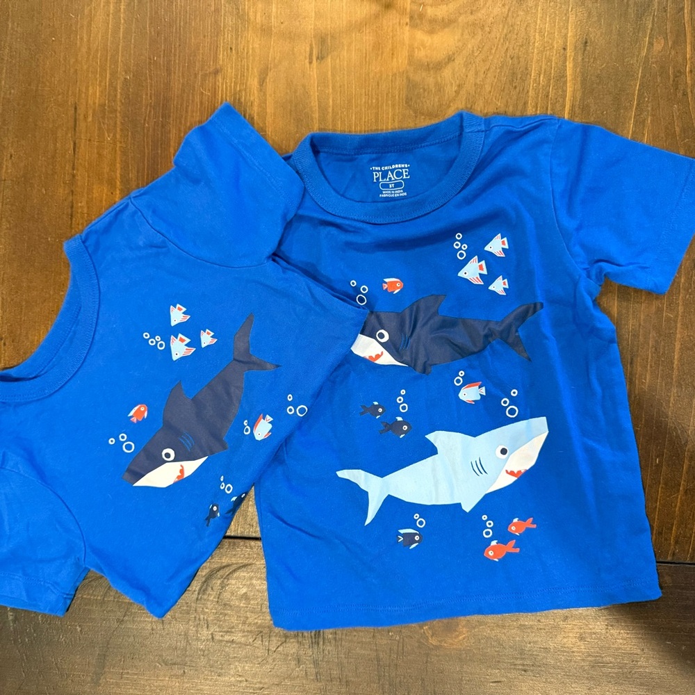 The Children's Place Blue Ocean Graphic Tee